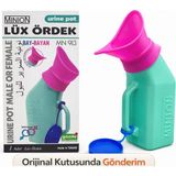 Minion Lüx Ördek Idrar Kabı Silikon Başlıklı Erkek Kadın Unisex - Standart