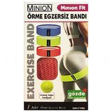 Minion Örme Plates Egzersiz Bandı (Kol-Bacak Orta Sert Medium)