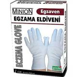 Minion Pamuklu Egzama Eldiveni Beyaz Large