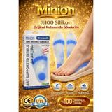 Minion Tam Ortopedik Anatomik Silikon Ayakkabı Tabanlığı Topuk Dikeni Tabanlık - 45 - 46