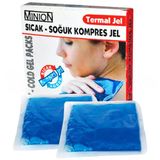 Minion Termojel Sıcak - Soğuk Kompres Jel Kılıflı 13 x 13 cm 2'li