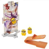 Minions Oyuncakları Gru Splat'ems'in Yükselişi Çoklu Paket Kung Fu 3 Mini Minion Figürü, Deluxe Başlatıcı ve Yapışkan Hedefler, 4 Yaş ve Üzeri Çocuklar için Hediye