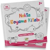 Minipoi Nokta Boyama Etkinlik Kitabı 100 Sayfa Anonim Yazarlı 0-2 Yaş İçin Eğlenceli Boyama