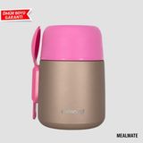 MiniQup MealMate Yemek Termosu 500ml – Çelik, Sızdırmaz, BPA İçermez, Çift Katmanlı, Mama Termosu