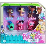 Miniş Little Pet Shop Neşeli Minişler 6'lı Miniş Ailesi Oyuncak