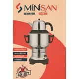 Minisan 4.5 Litre Közde Semaver Elektrikli - Gri