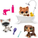 Minişler Pet Shop Renkli Littlest Pet Shop Minişler Spa Oyun Seti S3 00638 3 Miniş ve Aksesuarlarla Eğlenceli Bakım