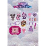 Minişlerin Bakım Zamanı Pet Shop Oyun Seti Kaleme Takılabilir Sevimli Köpek Figürleri Ve Eğlenceli Aksesuarlı 3 Yaş+ Çocuk Oyuncak
