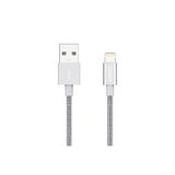 Miniso 2.4A Gri Apple Lightning USB Şarj Kablosu