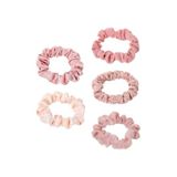 Miniso 5'Li Kumaş Saç Lastiği Seti Pembe