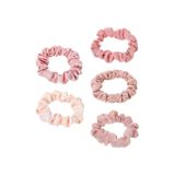 Miniso 5'Li Kumaş Saç Lastiği Seti Pembe