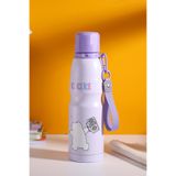 Miniso 600 ml Kutup Ayı We Bare Bears Lisanslı Tutma İpli Termos