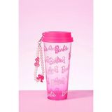 Miniso Barbie Lisanslı Boncuk Tutacaklı Plastik Şişe (640ML)