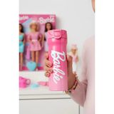 Miniso Barbie Lisanslı Işıltı Serisi Otomatik Kapaklı Termos (420 Ml)