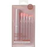 Miniso Bronz Renkli 5'li Göz Makyajı Fırça Seti