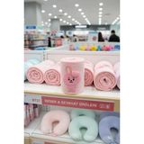 Miniso BT21 Lisanlı Bebek Koleksiyonu 3D Battaniye (Cooky) - Renkli - 1,5 × 1,2 cm