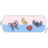 Miniso Disney Lilo & Stitch Lisanslı Oyuklu Fermuarlı Kalemlik (Stitch)