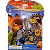 Miniso Disney Lisanslı Zootropolis Koleksiyonu Kazıma Boyama Seti