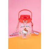 Miniso Hello Kitty Lisanslı Elma Koleksiyonu Büyük Plastik Suluk