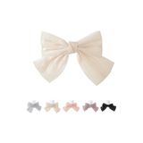 MINISO Kadın Kore Tarzı Parlak Fiyonk Saç Tokası, Tek Ebat, 2010857810101, Çok Renkli
