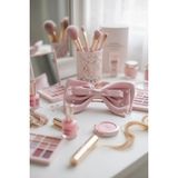 Miniso Lisanslı Boncuklu Fiyonklu Saç Tokası – İnci Detaylı Metal Klipsli Şık Saç Aksesuarı 12 Cm