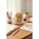 Miniso Lisanslı Butterbear Serisi Not Defteri Mini Boy Kompakt Tasarım 10.7 Cm