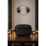 Miniso Lisanslı Büyük Kapasiteli Seyahat Çantası 23.5 Cm Siyah – Bölmeli Pratik Organizer
