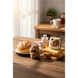 Miniso Lisanslı Capybara Peluş Anahtarlık – Manyetik Koleksiyonluk 8 Cm