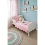 Miniso Lisanslı Çilek Serisi Pembe Battaniye – 150 cm Yumuşak Koltuk Yatak Örtüsü