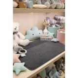 Miniso Lisanslı Düz Renkli Peluş Zemin Paspası – Gri 40x60 cm Banyo Oda Küçük Halı