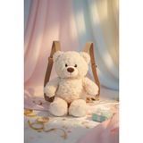 Miniso Lisanslı Hediye Ayı Peluş Sırt Çantası Haki Ayarlanabilir Askılı Çocuk Çantası