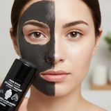 Miniso Lisanslı Kömürlü Arındırıcı Yüz Maskesi – Derinlemesine Gözenek Temizleyici Stick Maske 30g 7.5 Cm