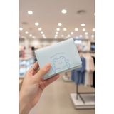 Miniso Lisanslı Küçük Ayı Serisi Üç Bölmeli Kadın Cüzdanı (Mavi) – Fonksiyonel Kartlık Ve Bozuk Para Cüzdanı 11 Cm