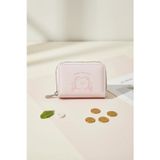 Miniso Lisanslı Little Bear Serisi Fermuarlı Mini Bozuk Para Çantası Pembe 11 Cm