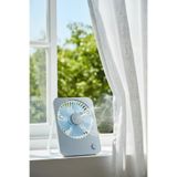 Miniso Lisanslı Makaron Serisi Katlanabilir Mini Fan Mavi – Şarj Edilebilir Taşınabilir Fan 17,8 cm