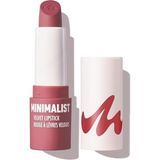 Miniso Lisanslı Minimalist Serisi Kadife Mat Ruj No 08 - Sofistike Şarap Tonu ve Pürüzsüz Dudak Renklendirici, 2017420612100