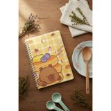 Miniso Lisanslı Pişirme Serisi A5 Telli Not Defteri Kapibara Souffle 20.4 Cm