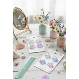 Miniso Lisanslı Spiral Saç Lastiği 4lü Set – Esnek Günlük Saç Tokası Çok Renkli