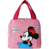 Miniso Mickey Mouse Lisanslı Kare Yiyecek Çantası Pembe - Renkli