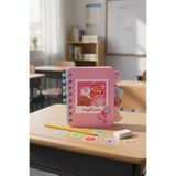 Miniso Mini Family Serisi A7 Ayraçlı Sert Kapak Not Defteri (80 Yaprak)