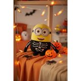 Miniso Minions Cadılar Bayramı Serisi İskelet Kostümlü Peluş Oyuncak 25 Cm