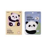 Miniso Panda Serisi Kömür Yüz Maskesi, Rayon, 15+ Yaş