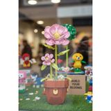 Miniso Pembe Japon Gülü Dekoratif Oyun Bloğu