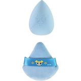 Miniso Powerpuff Girls Lisanslı Makyaj Süngeri ve Puf Seti Bubbles Renkli Tüm Cilt Tipleri İçin
