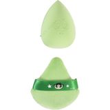 Miniso Powerpuff Girls Lisanslı Makyaj Süngeri ve Puf Seti Buttercup Renkli Tüm Cilt Tipleri İçin