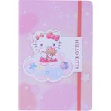 Miniso Sanrio Lisanslı A5 Lastikli Ciltli Defter Çizgili (80 Yaprak) - Hello Kitty