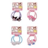 Miniso Sanrio Lisanslı Hello Kitty Saç Lastiği – Esnek Yumuşak Dokulu 9 Cm Çok Renkli