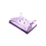 MINISO Sanrio Lisanslı Kuromi Kapüşonlu Battaniye