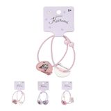 Miniso Sanrio Lisanslı Kuromi Saç Lastiği 2li Set, Kız Çocuk, Renkli