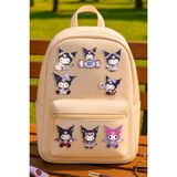 Miniso Sanrio Lisanslı Kuromi Tatlı Fabrikası Serisi Kapaklı ve Pipetli Dekoratif Seramik Bardak 400 ml